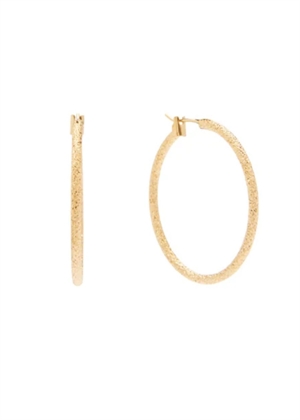 Sable hoops Forgyldt Pico 